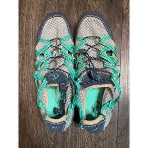 Chaco Green/Grey Sandals Women's Size 11